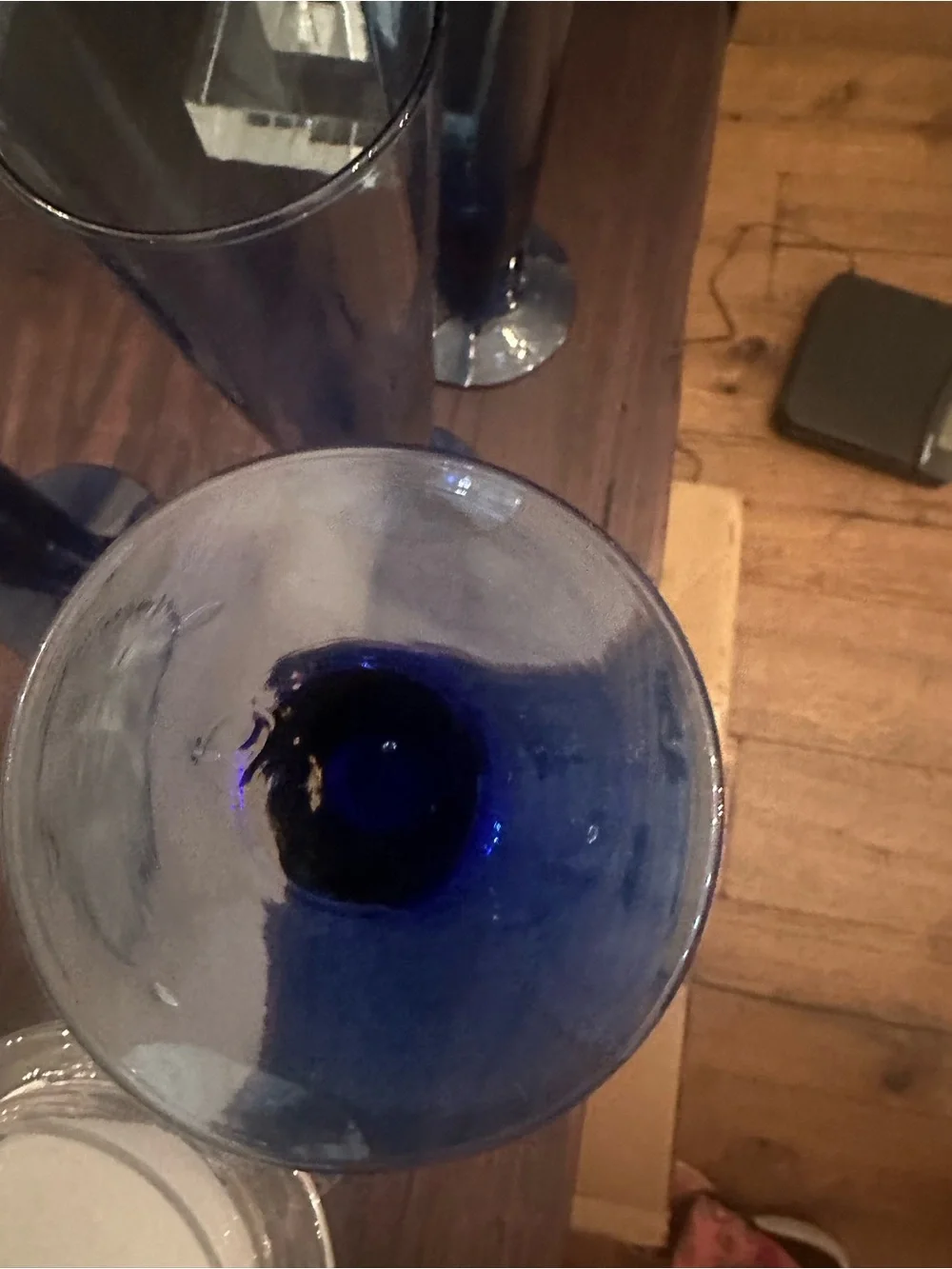 Cobalt Blue Flutes